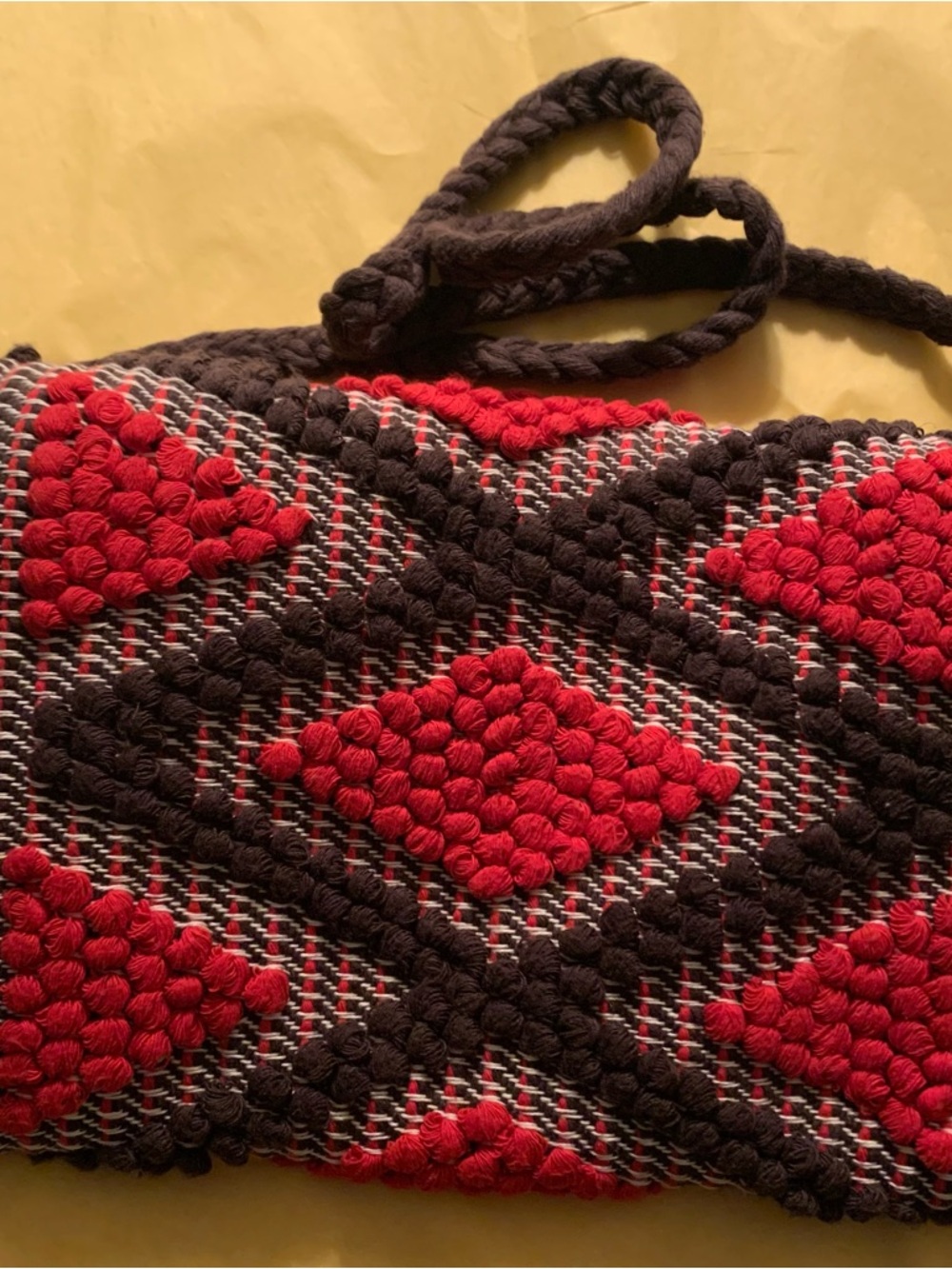 Antonello  Tedde Handmade woven crossbody bag